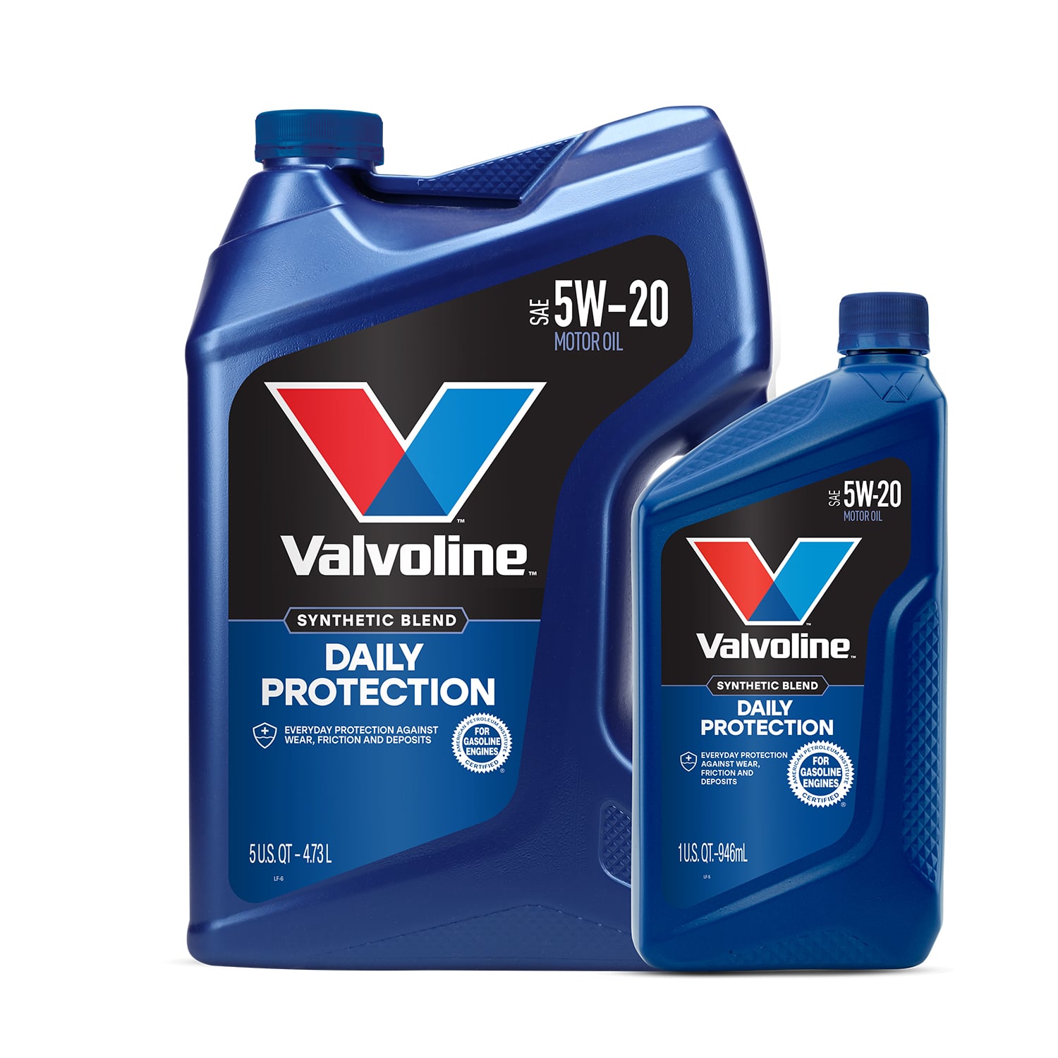 Daily Protection Synthetic Blend Motor Oil SAE 5W-20 - Valvoline